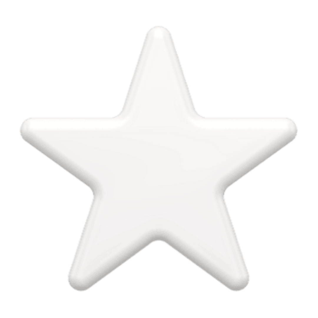 STAR W DECO WHITE ZD 2503